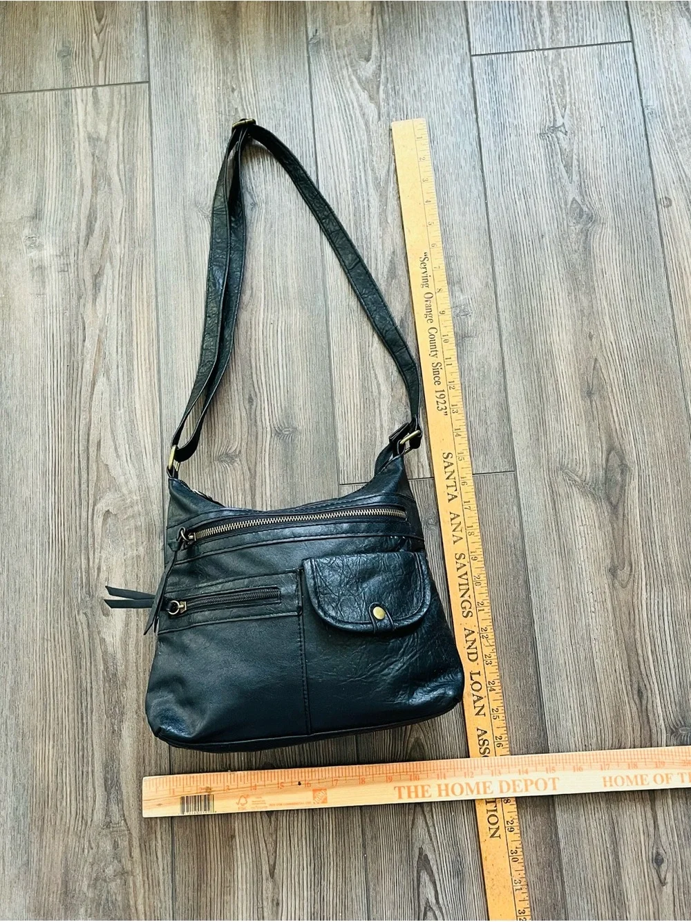 American Eagle Outfitters black leather
